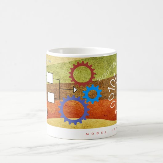 Modellen voor de Mok van codes (Center)