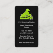 Modellen voor moderne bedrijfskaart voor computerg visitekaartje (Voorkant)