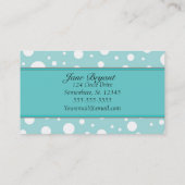 Modellen voor moderne ontwerper Bedrijfskaart Visitekaartje (Achterkant)