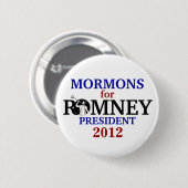 Modellen voor Romney 2012 Ronde Button 5,7 Cm (Voorkant /achterkant)