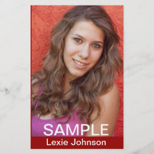 Modellen voor Zed-Kaart - Actors Headshots Flyer