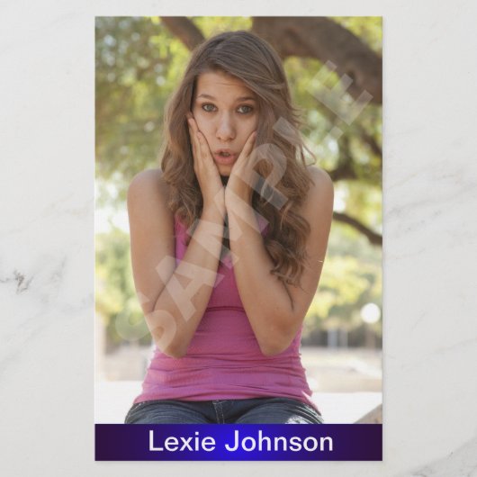 Modellen voor Zed-Kaart - Actors Headshots Flyer (Voorkant)