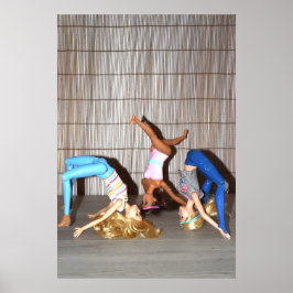 Modellen werken uit. poster