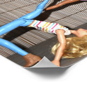 Modellen werken uit. poster (Hoek)