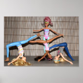 Modellen werken uit. poster (Voorkant)