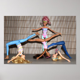 Modellen werken uit. poster