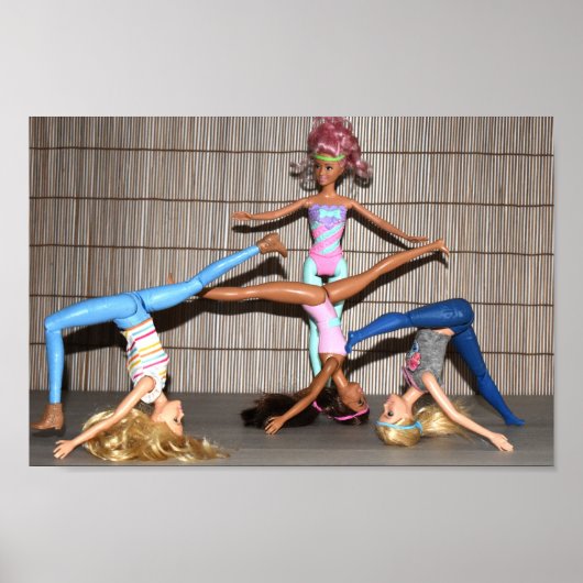 Modellen werken uit. poster (Voorkant)