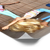 Modellen werken uit. poster (Hoek)