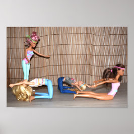 Modellen werken uit. poster