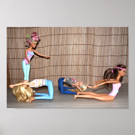 Modellen werken uit. poster (Voorkant)