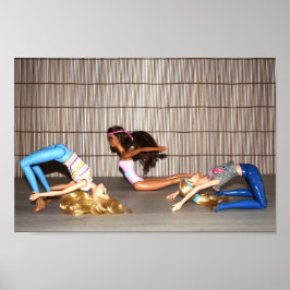 Modellen werken uit. poster