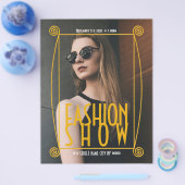 Modellenkleding voor modeshow flyer (Enkel)