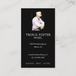 Modellenprofielkaart Visitekaartje