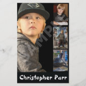 Modelleren/acteren Mini Zed/Comp kaart Postcard (Voorkant)