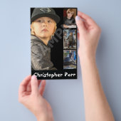 Modelleren/acteren Mini Zed/Comp kaart Postcard (Hand)