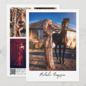 Modelleren Actief Comp Kaart 5 Fotoscript (Voorkant / Achterkant)