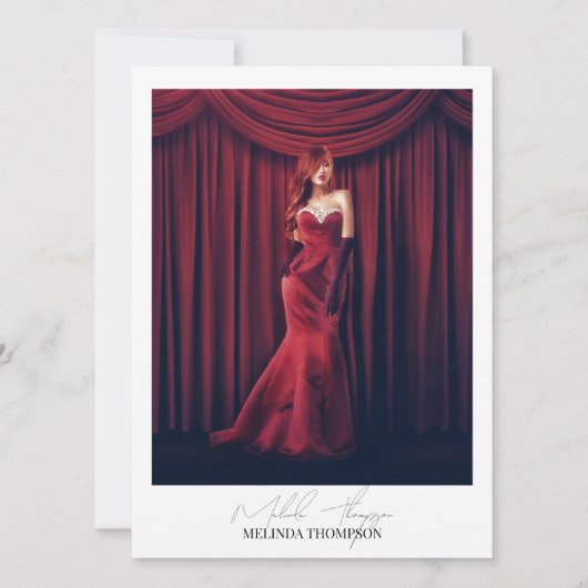 Modelleren Actief Comp Kaart 5 Fotosignatuurscript (Voorkant)