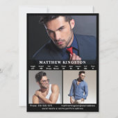 Modellering 4 Foto Tweezijdige Composiet Kaart Sja (Achterkant)