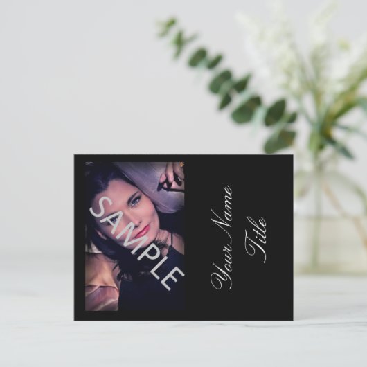 Modellering/Actief mini Zed/Comp-kaart Briefkaart (Staand voorkant)