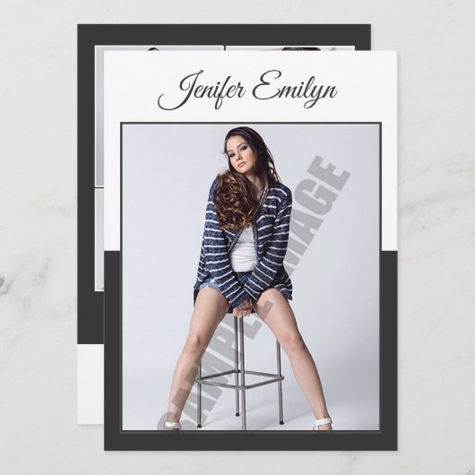 Modellering Comp Kaart (Voorkant / Achterkant)