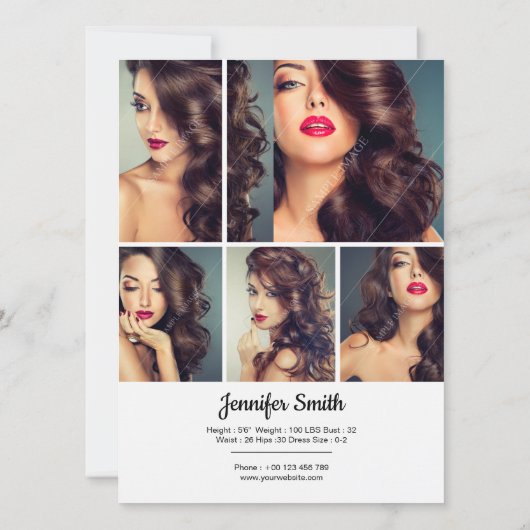 Modellering Comp Kaart (Achterkant)