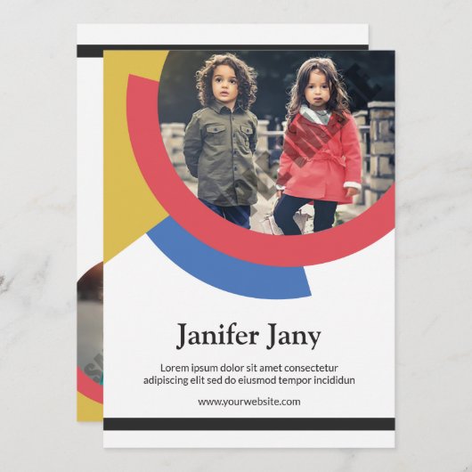 Modellering Comp Kaart (Voorkant / Achterkant)