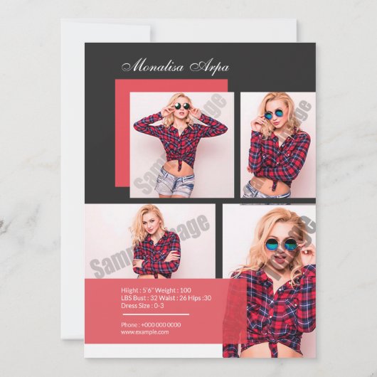 Modellering Comp Kaart (Achterkant)