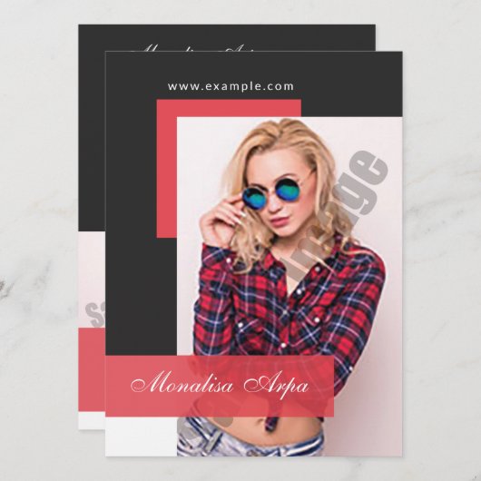 Modellering Comp Kaart (Voorkant / Achterkant)