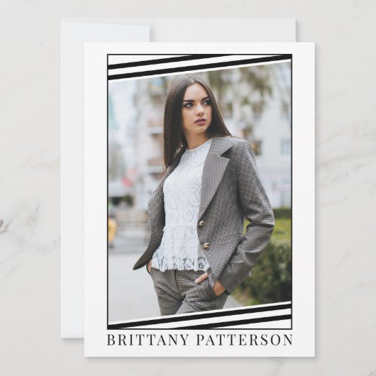 Modellering Comp Kaart | 2 Foto 2 Sided 5.5x7.5 (Voorkant)