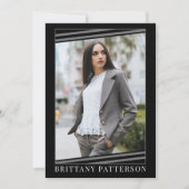 Modellering Comp Kaart | 2 Foto 2 Sided 5x7 (Voorkant)