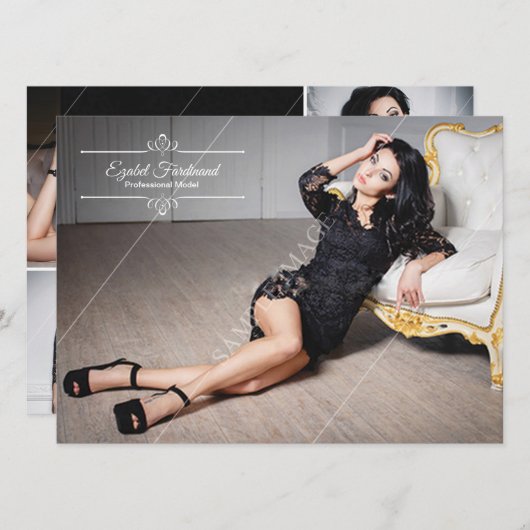 Modellering Comp-kaart Kaart (Voorkant / Achterkant)