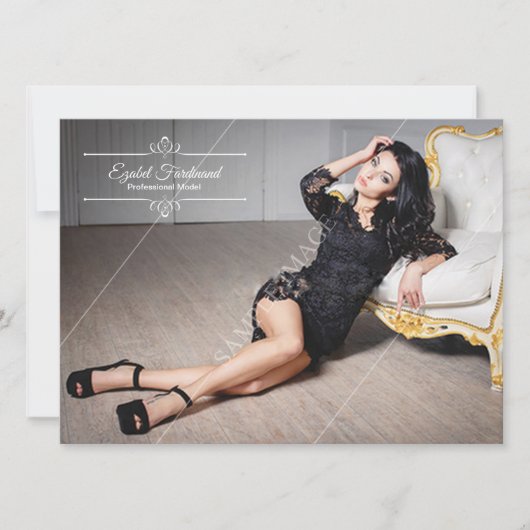 Modellering Comp-kaart Kaart (Voorkant)