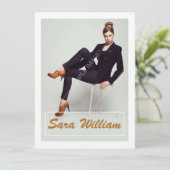 Modellering Comp-kaart Kaart (Staand voorkant)