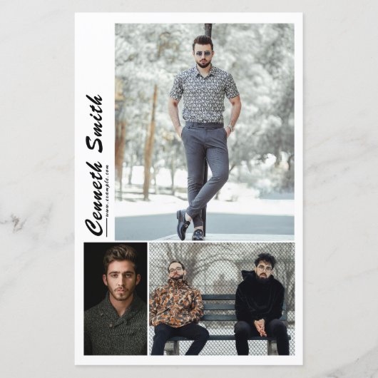 Modellering Comp Kaart Sjabloon (Voorkant)