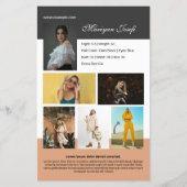 Modellering Comp Kaart Sjabloon (Achterkant)