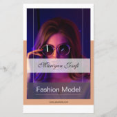 Modellering Comp Kaart Sjabloon (Voorkant)