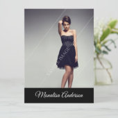 Modellering Comp-kaart / Zed-kaart Kaart (Staand voorkant)