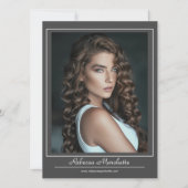 Modellering Fotokaart Afdrukken Downloaden | 5 Fot Aankondiging (Voorkant)