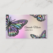 modelleringsbus voor een evenement met monarch vli visitekaartje (Voorkant)