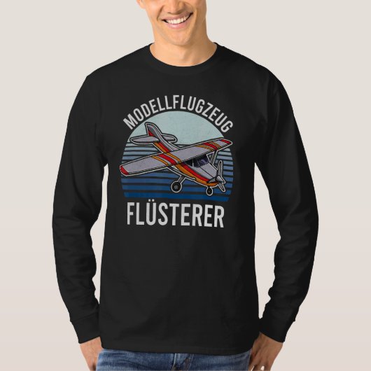 Modellflugzeug Rc Plane Hobby Modellbauer 2 T-shirt (Voorkant)