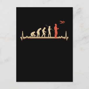 Modelmodel voor een Proef Evolution Retro van het  Briefkaart