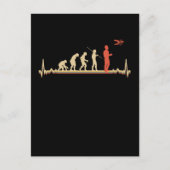 Modelmodel voor een Proef Evolution Retro van het Briefkaart (Voorkant)