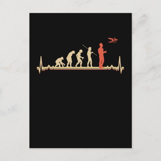 Modelmodel voor een Proef Evolution Retro van het Briefkaart (Voorkant)