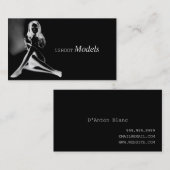 Modelmodellen fotografie camera fotografie visitekaartje (Voorkant / Achterkant)