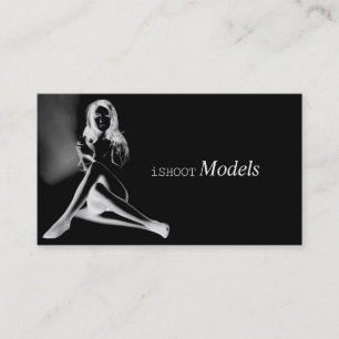 Modelmodellen fotografie camera fotografie visitekaartje