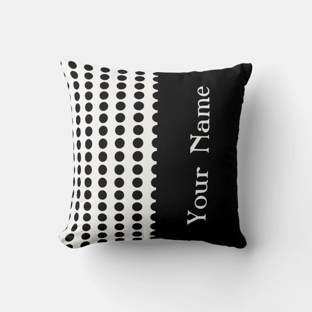 Modelontwerp #6 @ GarysRetrogarage met naam Kussen (Voorkant)