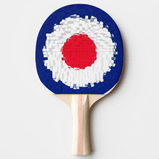 Modelontwerp Tafeltennisbatje (Voorkant)