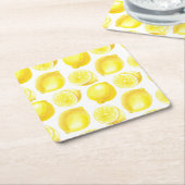 Modelontwerp voor leemons kartonnen onderzetters (Schuin)