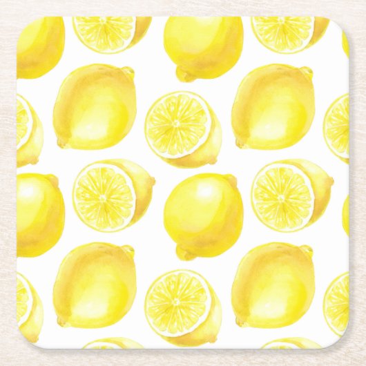 Modelontwerp voor leemons kartonnen onderzetters (Voorkant)