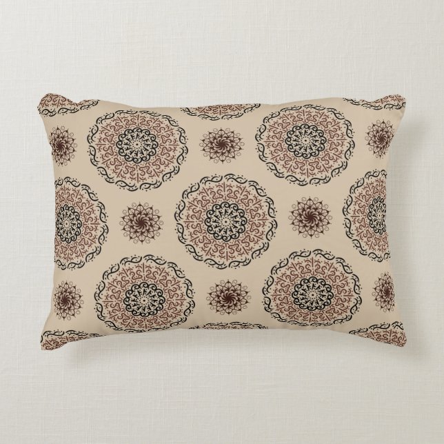 modelontwerp voor mandala accent kussen (Voorkant)